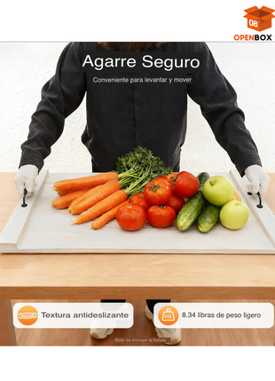 cubierta de madera multifunción