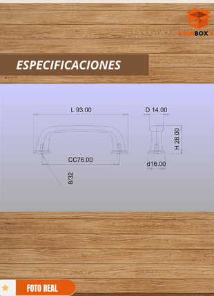 LOTE DE JALADERAS / MANIJAS