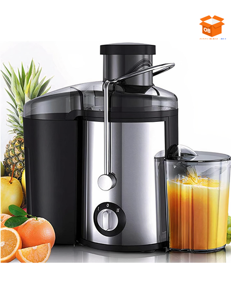 Extractor de Jugos Eléctrico 800W con 3 Velocidades | Jugos Naturales en Segundos