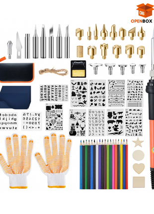 Kit para grabado de madera herramienta de pirograbado