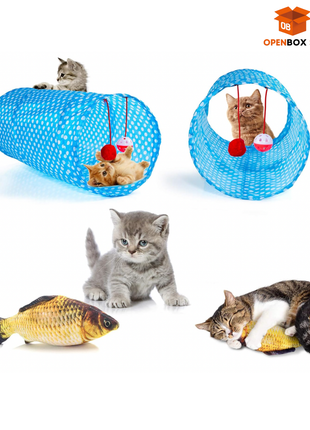 SET DE 35 JUGUETES PARA GATOS