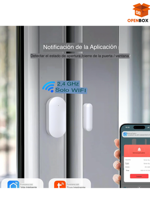 Sensor de movimiento inteligente WiFi