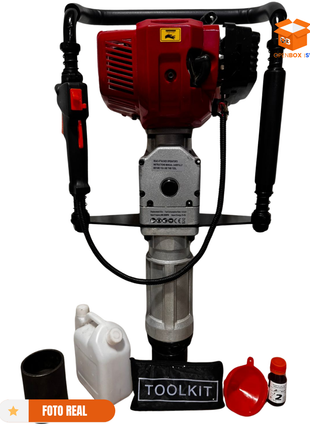 instalador de postes a gas de 52cc