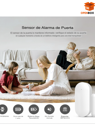 Sensor de movimiento inteligente WiFi