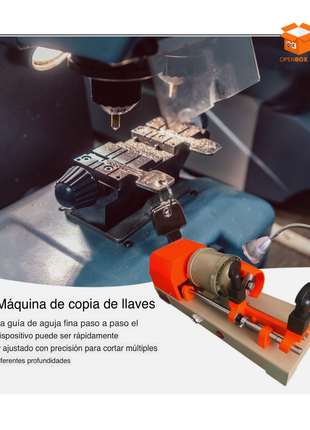 Máquina Duplicadora de Llaves Automática 110V