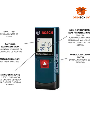 MEDIDOR LASER BOSCH