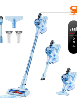 Aspiradora Inalámbrica Premium 8 en 1 | Potente, Ligera y con Pantalla LED