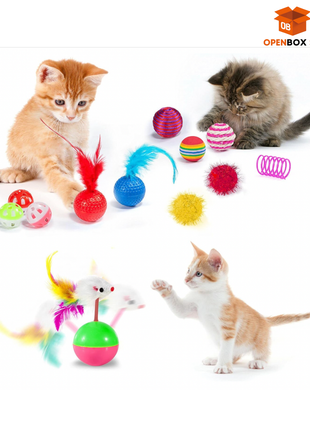 SET DE 35 JUGUETES PARA GATOS
