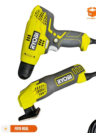 SET DE TALADRO Y LIJADORA DE DETALLES MARCA RYOBI