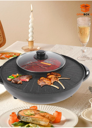 Parrilla coreana 2 en 1