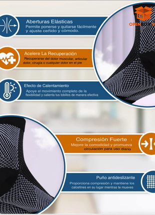 Calcetines de compresión marca comprex