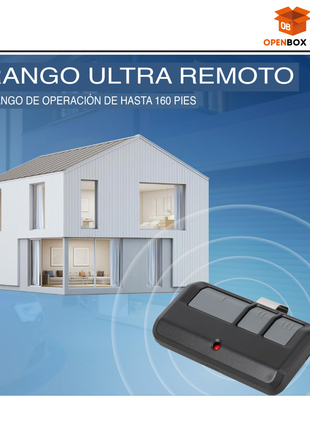 Control Remoto Universal para Puerta de Garaje (Paquete de 2)