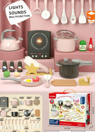 Set de Cocina Infantil Premium | Diversión y Aprendizaje para Niños
