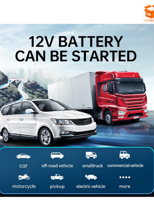 Arrancador de Batería 5 en 1 Premium | Compresor de Aire, Power Bank y Linterna LED