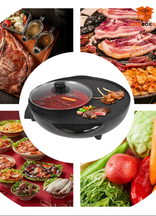 Parrilla coreana 2 en 1