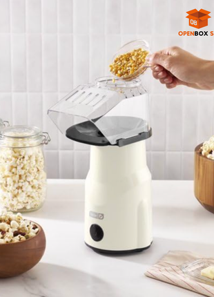 Palomitera - Palomitas de maíz con capacidad para 16 tazas, cocción sin aceite, bandeja de fusión de mantequilla integrada