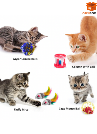 SET DE 35 JUGUETES PARA GATOS