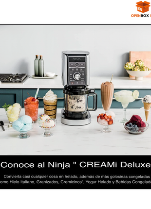 MAQUINA DE HELADOS MARCA NINJA DELUXE 11 EN 1