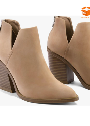 Botines de Tacón para Mujer | Punta Fina | Tacón Grueso de 3.5