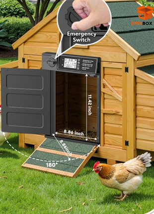 🚪✨ Puerta Automática Inteligente para Gallinero, Mascotas y Más 🐔🐇🐱🐶