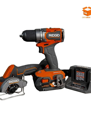 SET DE TALADRO Y MINI SIERRA INALAMBRICA MARCA RIDGID