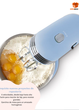BATIDORA DASH DE 3 QT DE CAPACIDAD Y 6 VELOCIDADES