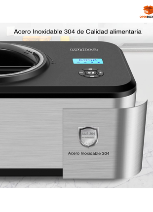 Maquina de helados y yogurt automatica sin pre congelación