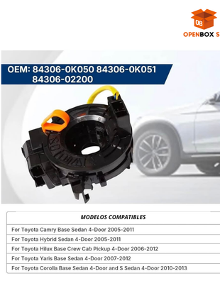CINCHA DE TIMÓN PARA TOYOTA HILUX, YARIS, COROLLA Y MAS