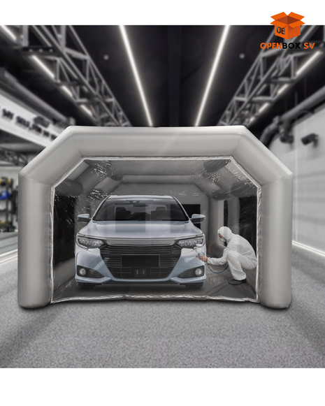 cabina inflable profesional para pintura automotriz de autos