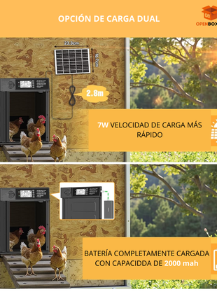 🚪✨ Puerta Automática Inteligente para Gallinero, Mascotas y Más 🐔🐇🐱🐶