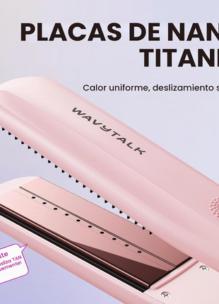 Wavytalk Steam Sesh Alisadora de Cabello con Vapor