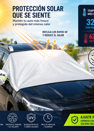 Parasol Exterior Magnético | Mantén tu Vehículo Más Fresco