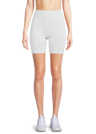 LEGGIN CORTO SIN CONSTURA COLOR CELESTE MARCA CHLOE TING